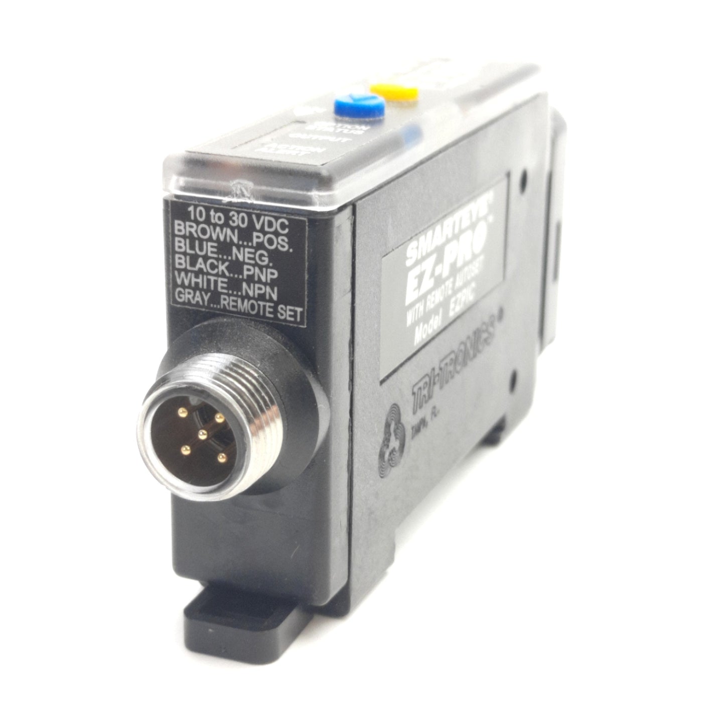 Used Smarteye EZPIC EZ-Pro Photoelectric Sensor 10-30V DC, PNP/NPN, w/ F5 Light Block