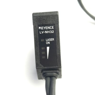 Used Keyence LV-NH32 Reflective Sensor 1200mm Max Range, Red LED, 3mW, 12-24V DC