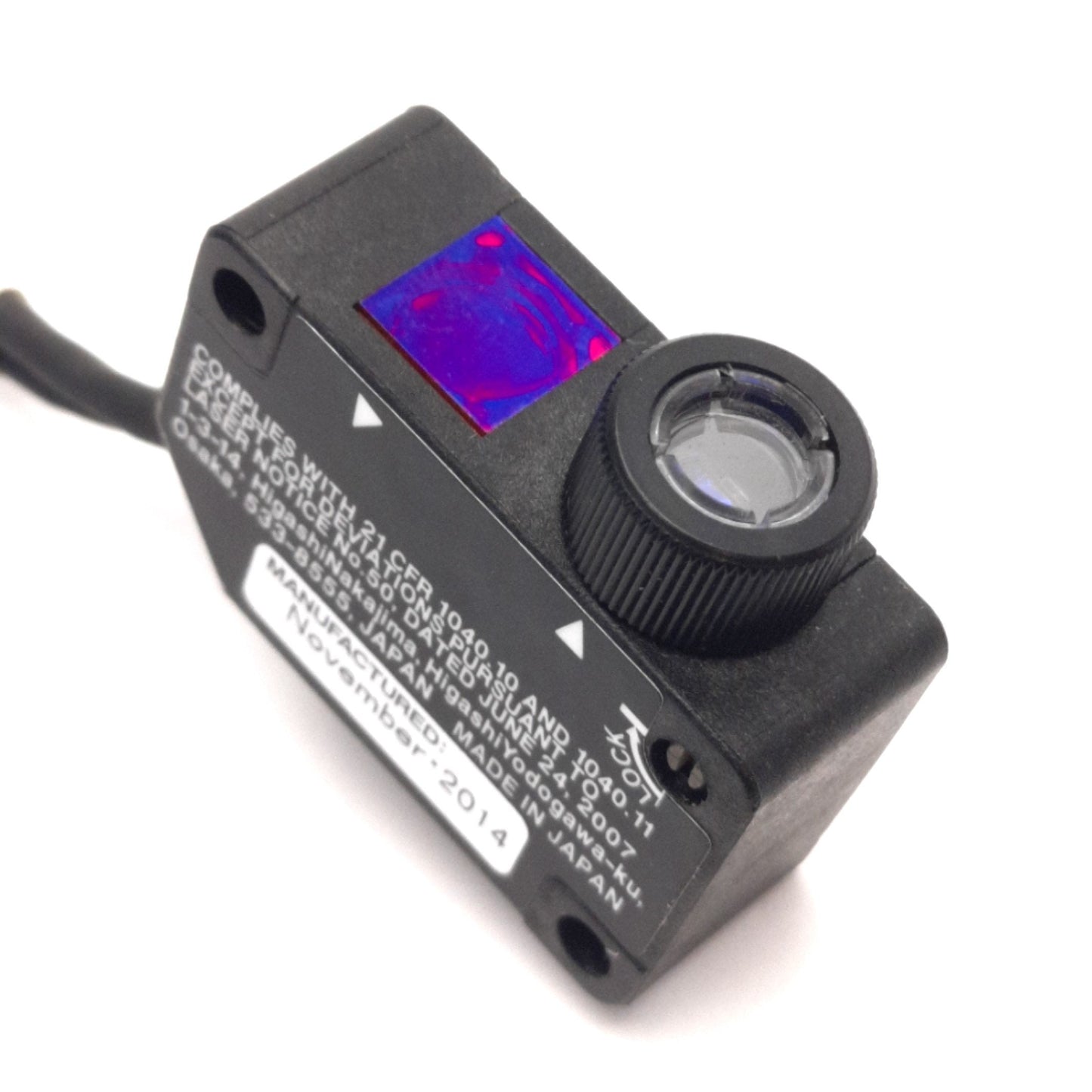 Used Keyence LV-NH32 Reflective Sensor 1200mm Max Range, Red LED, 3mW, 12-24V DC