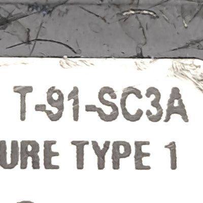 Used Linemaster T-91-SC3A Treadlite II Foot Switch, 15A, 125VAC, 1/2HP, NEMA 1