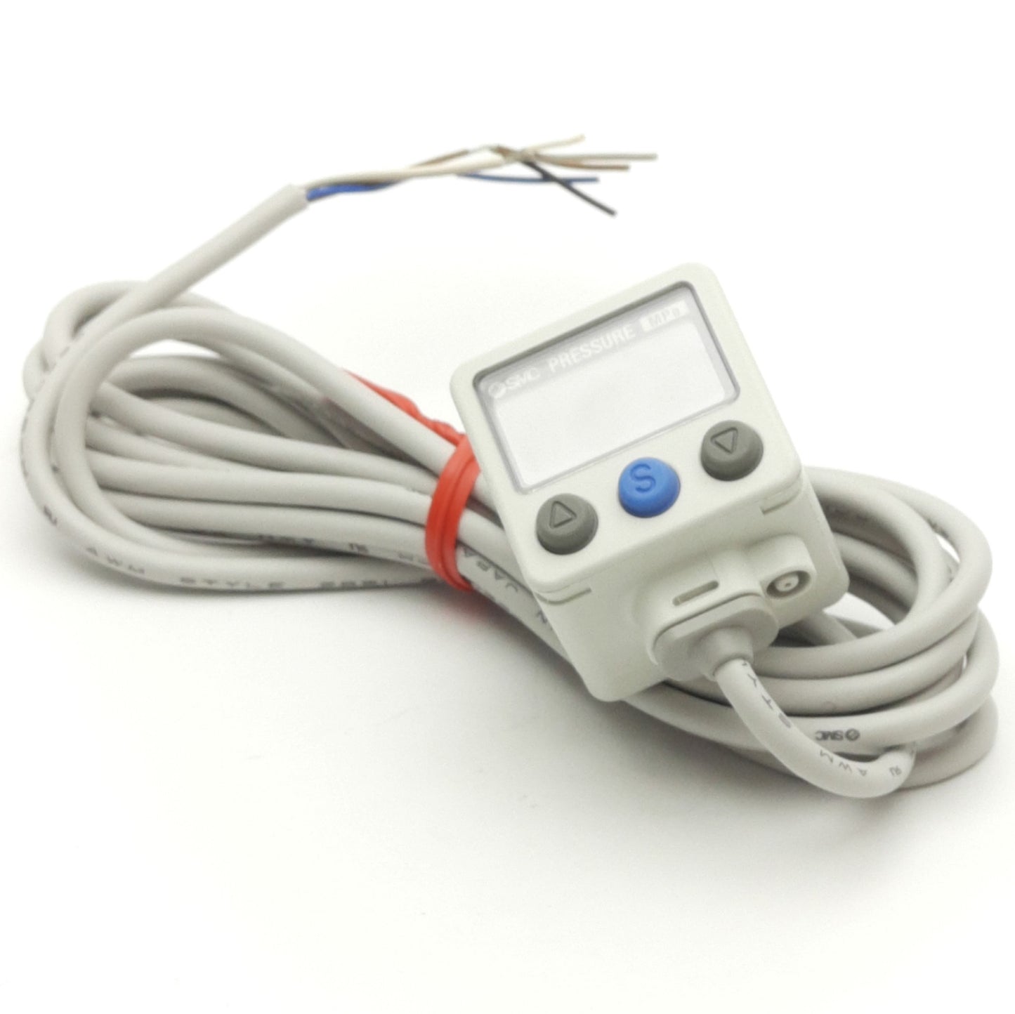 New SMC ISE40A-01-V Digital Pressure Switch -0.1 to 1.0MPa PNP 1/8"NPT 12-24VDC