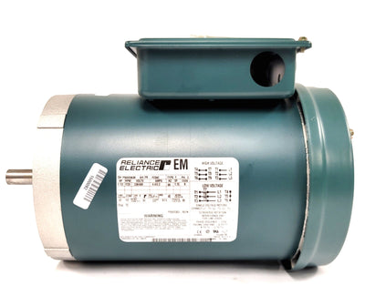 New Reliance Electric P56X0363H General Purpose Motor 1.5HP 230/460VAC 3-Ph 4.4/2.2A