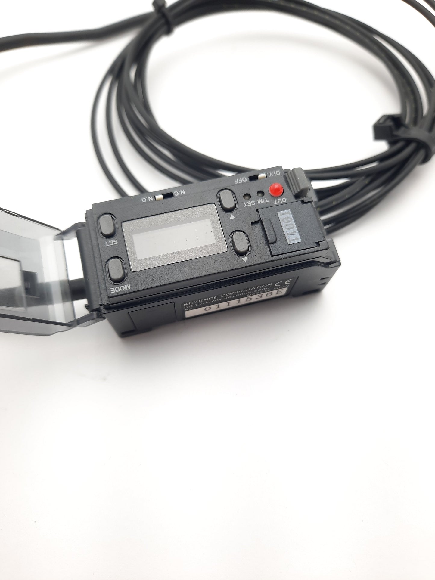 Used Keyence CZ-K1P Fiber Optic Sensor PNP Voltage: 12-24VDC Current: 75mA, 330æs/1ms
