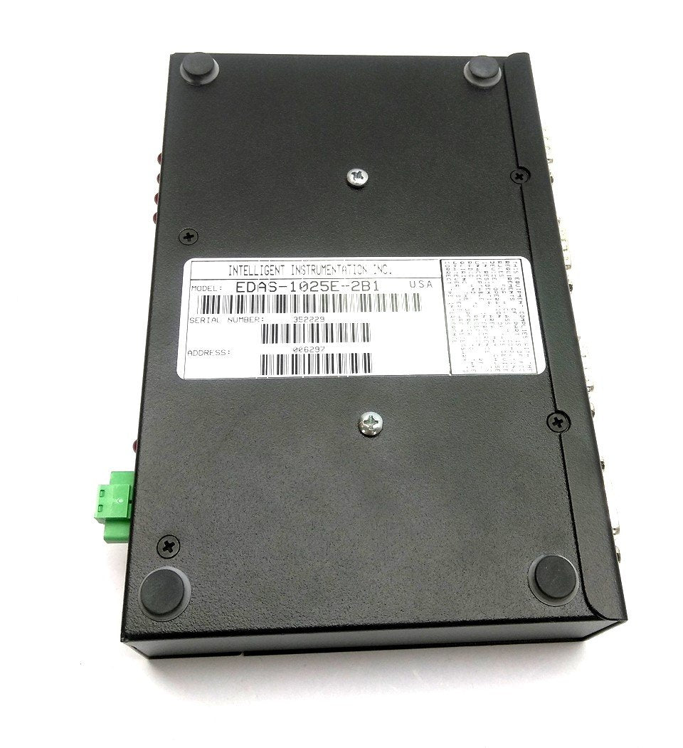 Used Intelligent Instruments EDAS-1025E-2B1 Remote I/O System Ethernet to 4x COM Port
