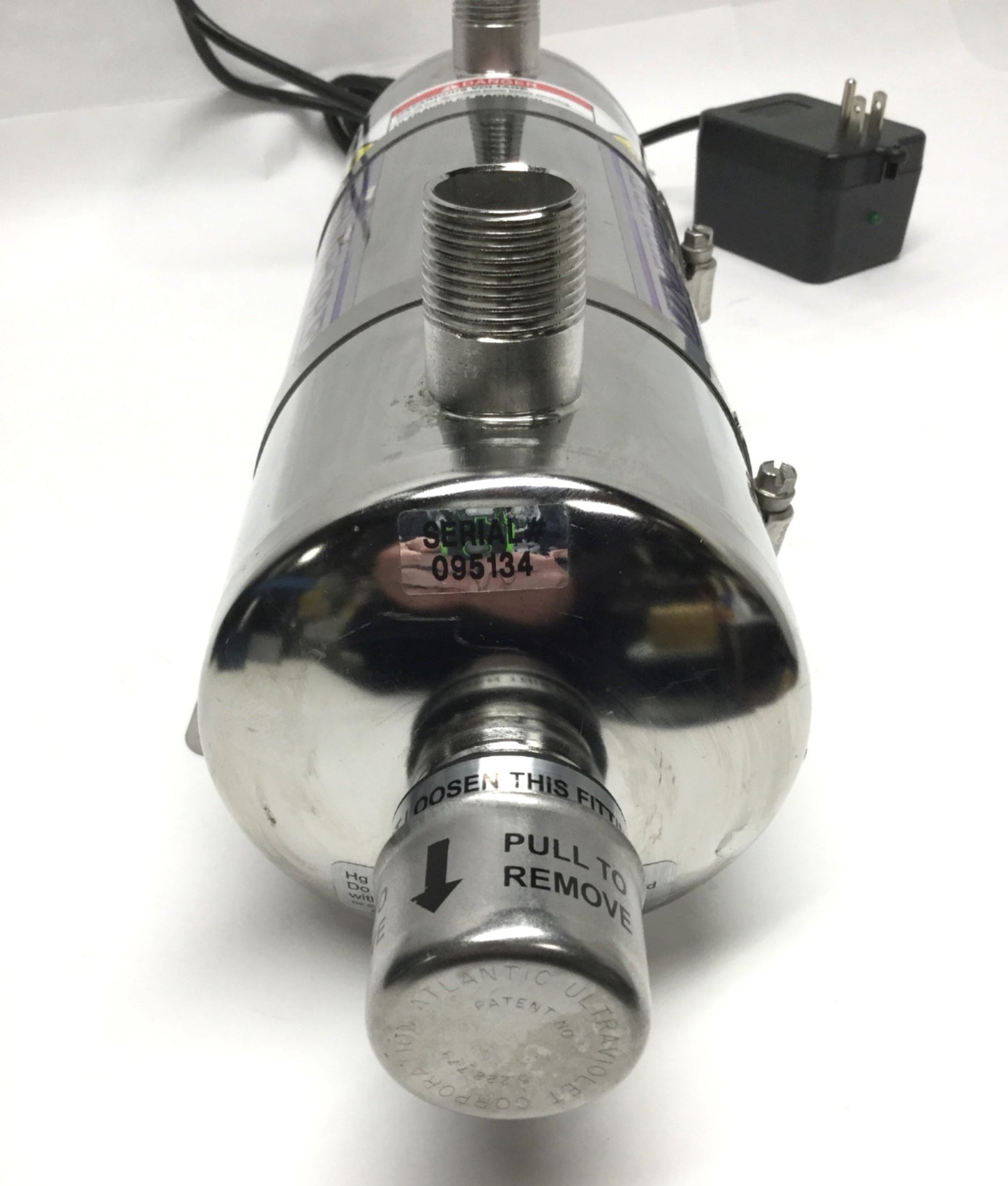 Used Atlantic Ultraviolet MIN-3 MiniPure UV Water Purifier Filtration Sterilize 3GPM