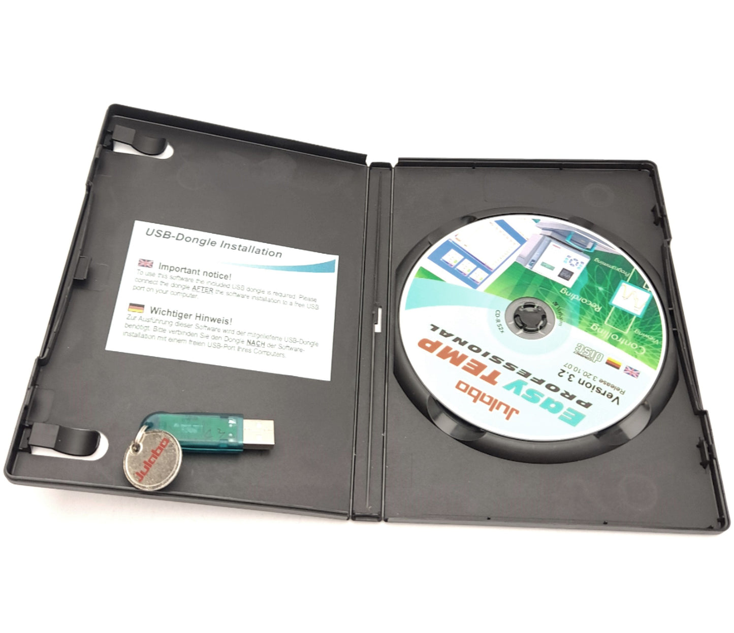 New JULABO 8901105 EasyTemp Professional Control Software, Control up to 24 devices