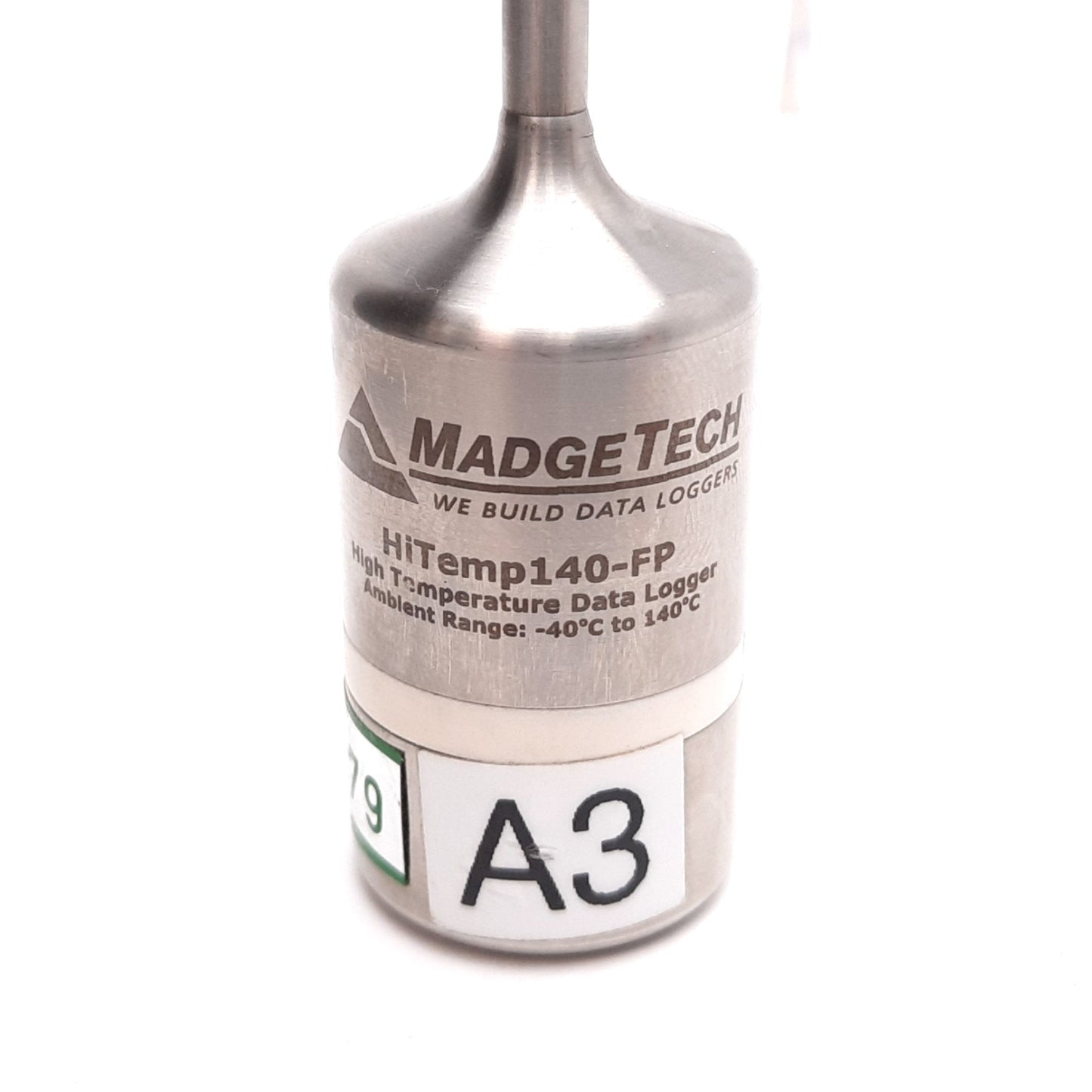 New MadgeTech HiTemp140-FP High Temperature Data Logger, 125000 Baud Rate, 12" Probe