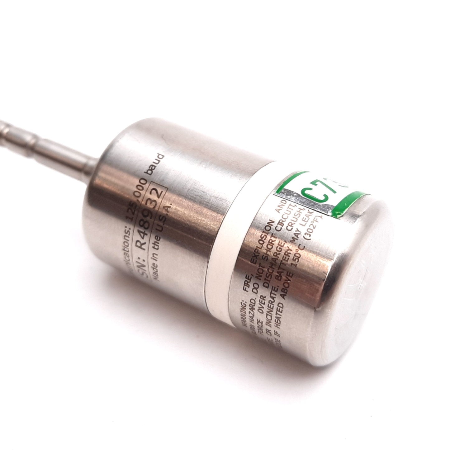 New MadgeTech HiTemp140-FP High Temperature Data Logger, 125000 Baud Rate, 12" Probe