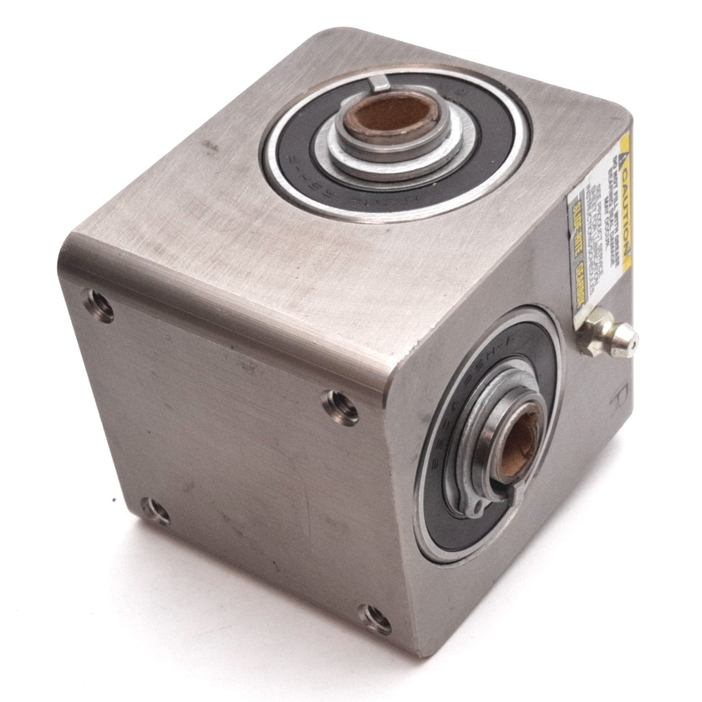 New Tolomatic 0124-0400 Slide-Rite Right Angle Gearbox, Ratio: 1:1, Bores: 5/8"