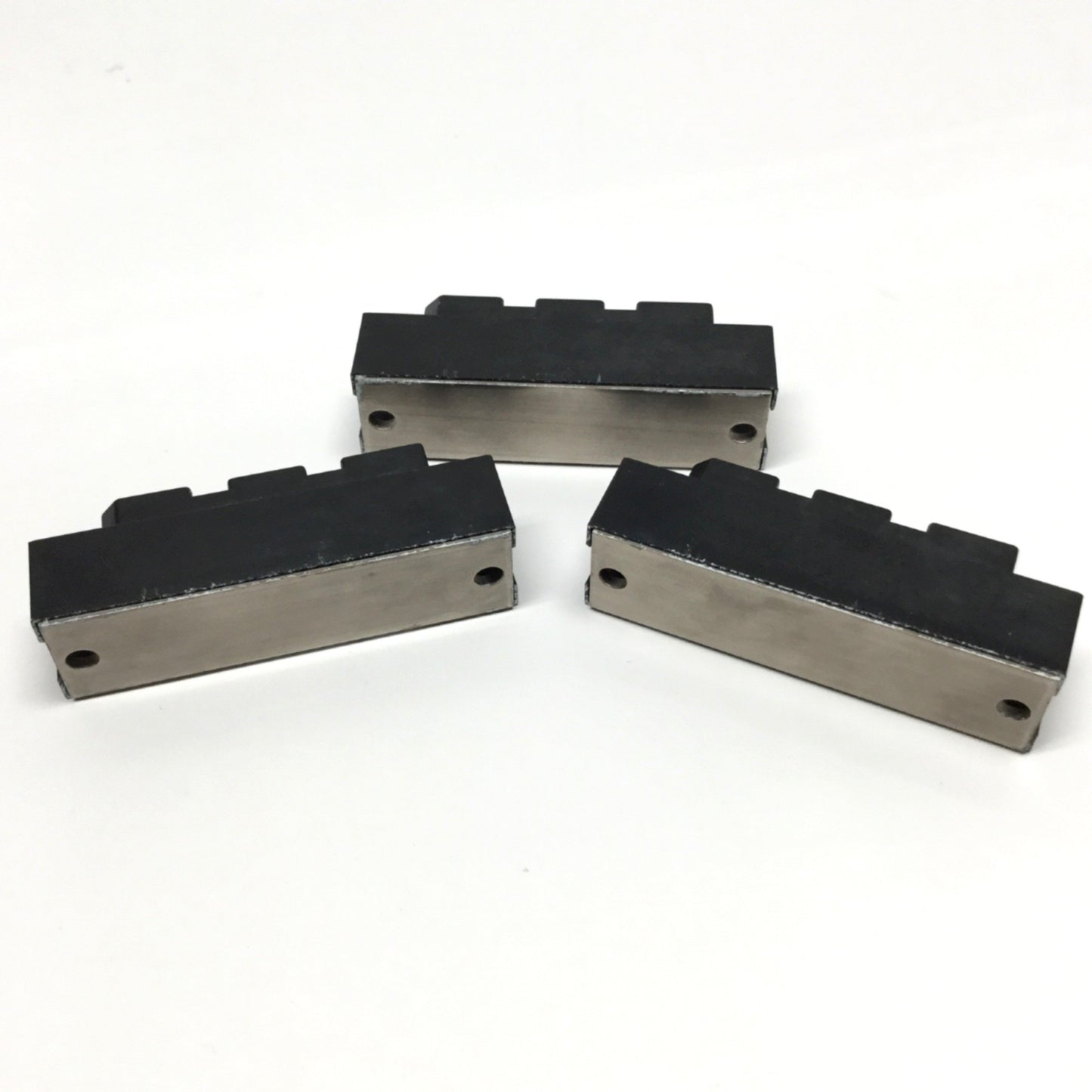 Used Lot of 3 Fuji 2RI00G-160 2-Pack Power Diode Modules, 1600VAC 100A Rating