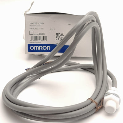 New Omron E2FQ-X2F1 Proximity Sensor, 10-30V Supply, 2mm Sensing Distance M12 Thread