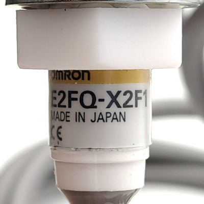 New Omron E2FQ-X2F1 Proximity Sensor, 10-30V Supply, 2mm Sensing Distance M12 Thread