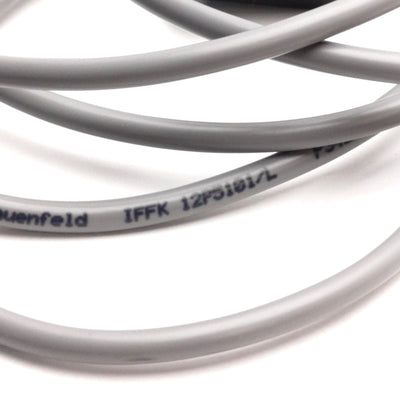New Other Baumer IFFK 12P5101/L Proximity Switch 4mm Range, 5-30V DC, PNP Output, 2m