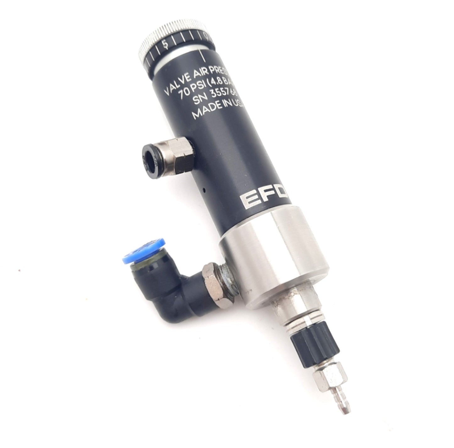 Used Nordson 740V-SS EFD Pneumatic Fluid Dispenser Valve 300PSI Working 90PSI Supply