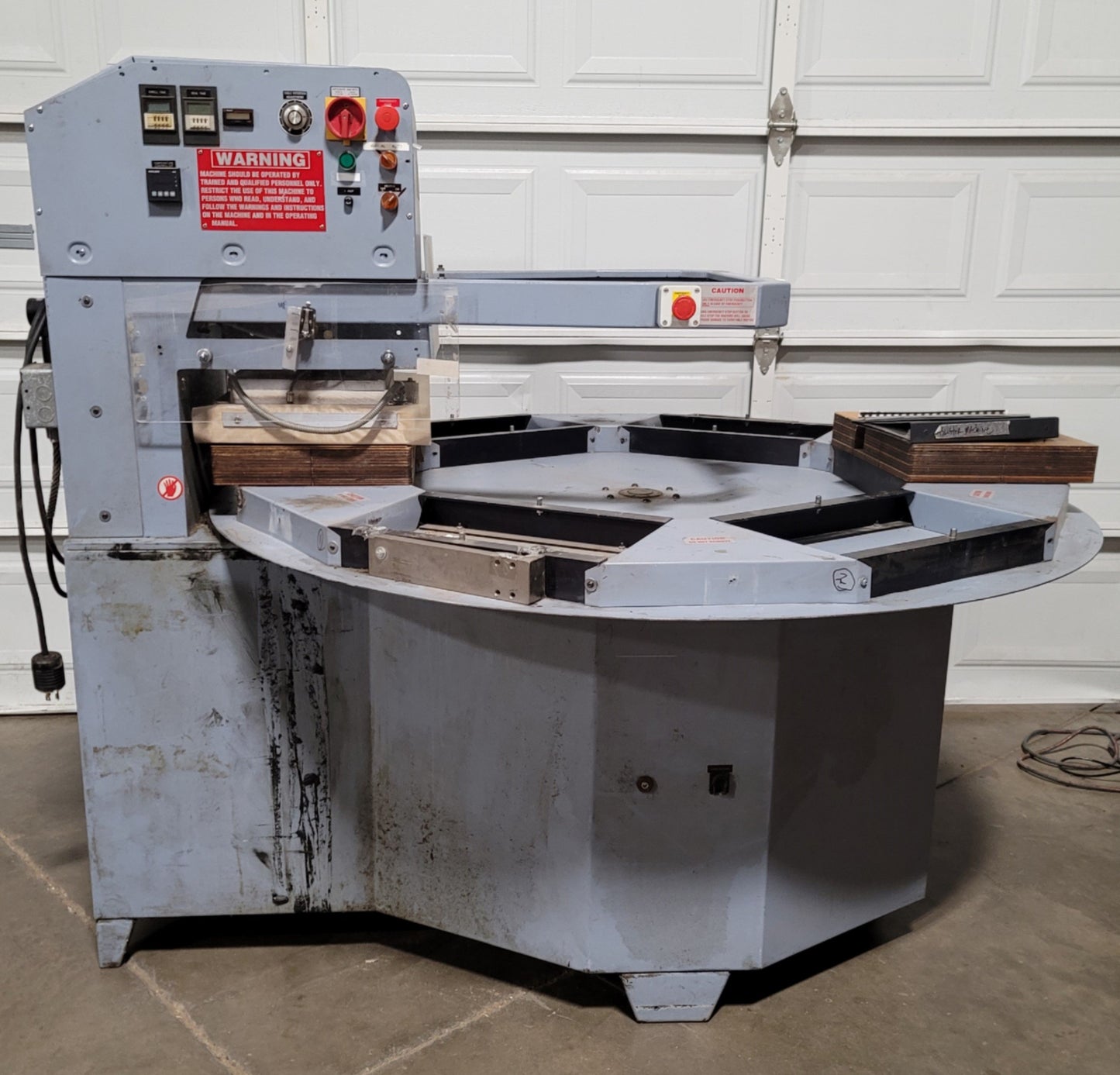 Used Visual Thermoforming SDS 6 C 6-Station Rotary Blister Pack Machine, 208VAC 1-Ph
