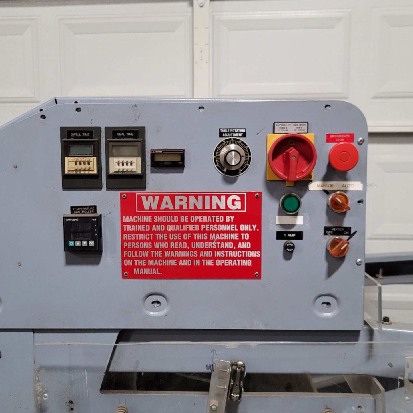 Used Visual Thermoforming SDS 6 C 6-Station Rotary Blister Pack Machine, 208VAC 1-Ph