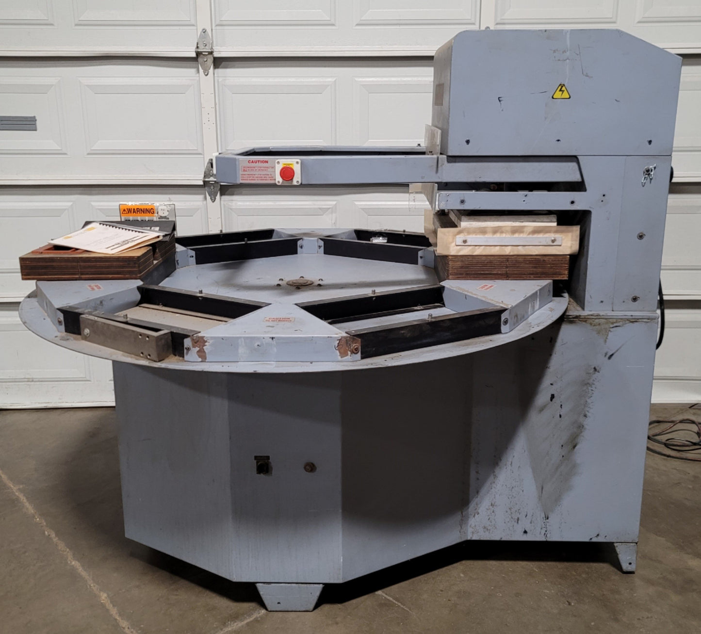 Used Visual Thermoforming SDS 6 C 6-Station Rotary Blister Pack Machine, 208VAC 1-Ph