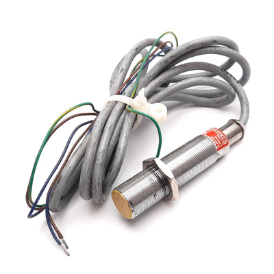 Used Turck Bi5-M18T-AZ3X Inductive Proximity Sensor, 5mm, 20-250VAC, M18, 3-Wire