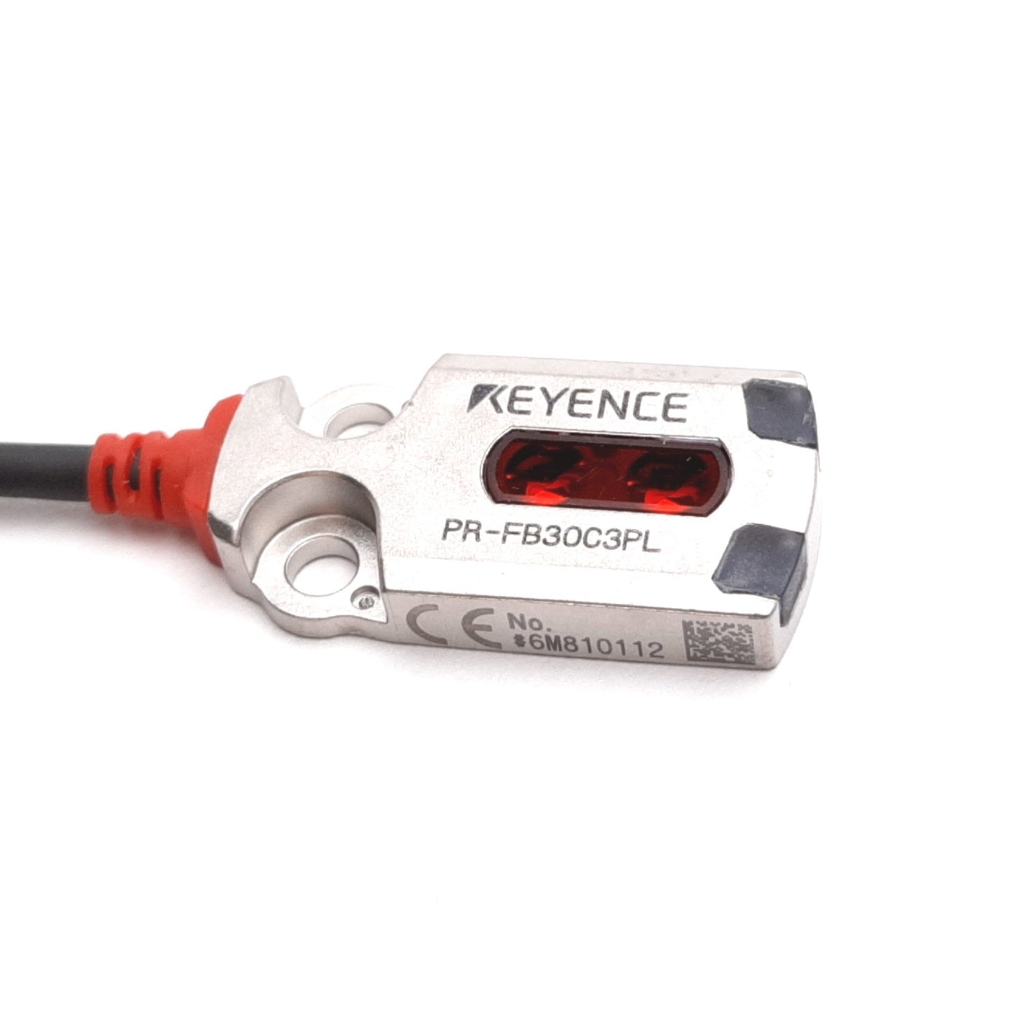 New Keyence PR-FB30C3PL Photoelectric Sensor, Flat Reflective, 30mm, 30VDC, 3-Pin M8