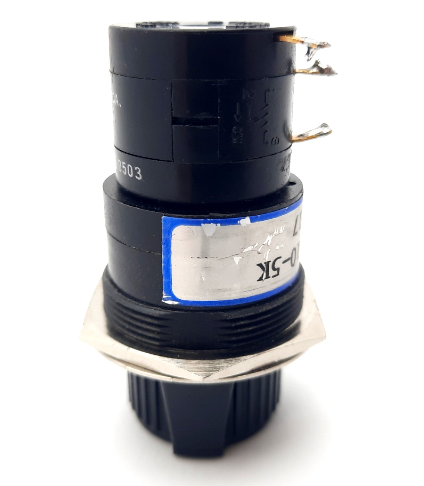 Used ETI Systems DC22-10-5K Precision Potentiometer 10 Turn 2W 5kOhms 5% POT/DIAL