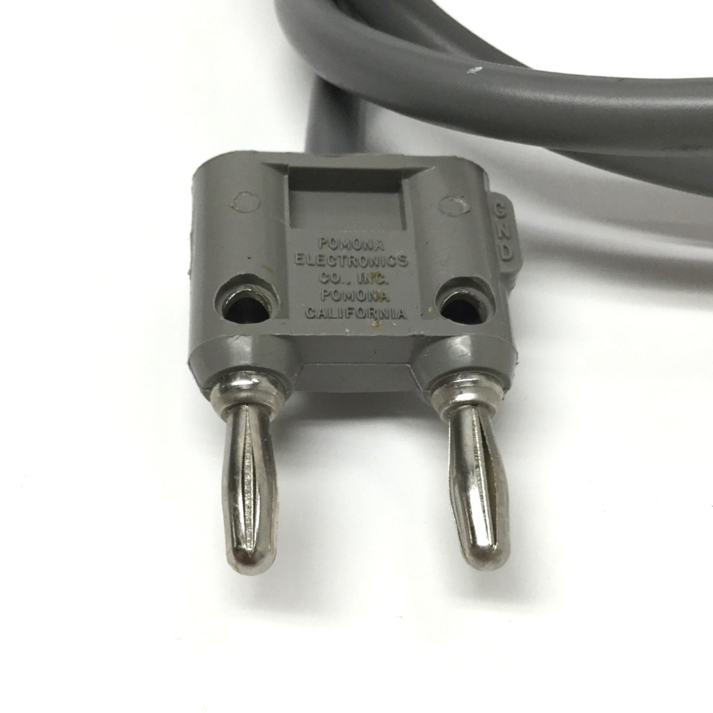 Used Pomona 1326-A-60 Single-Ended Double Banana Plug Cable 300VA/424VDC, 1m Long