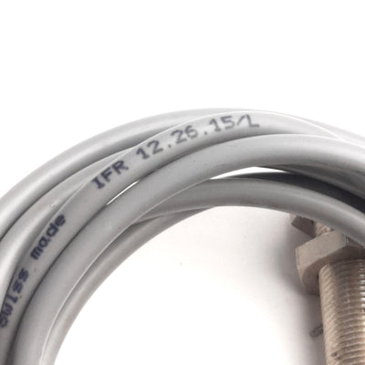 Used Baumer IFR 12.26.15/L Proximity Sensor 10-30V DC, 3mm Range, N.O. PNP M12 Barrel