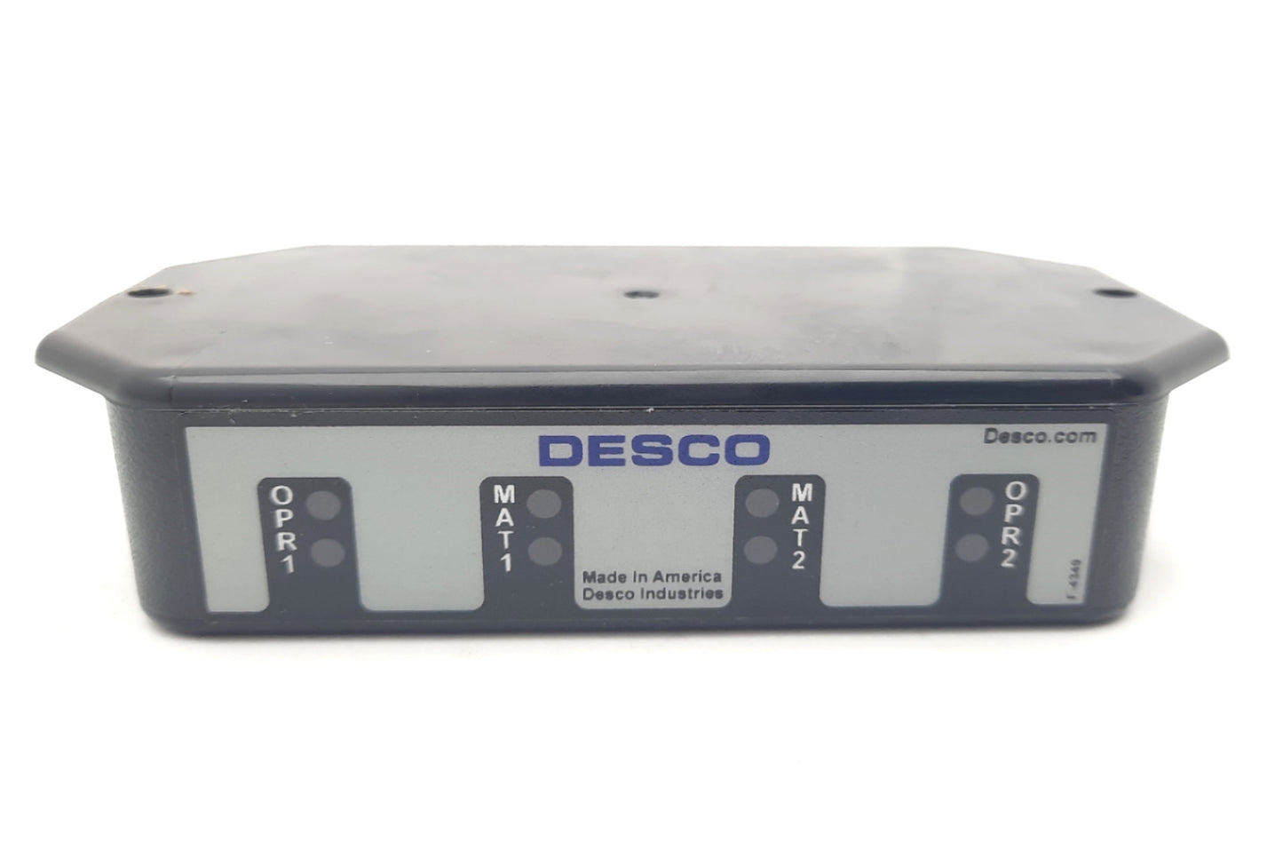 Used Desco 19246 Dual Operator Workstation Continuous Monitor, 24v DC, 500k-10m Ohms