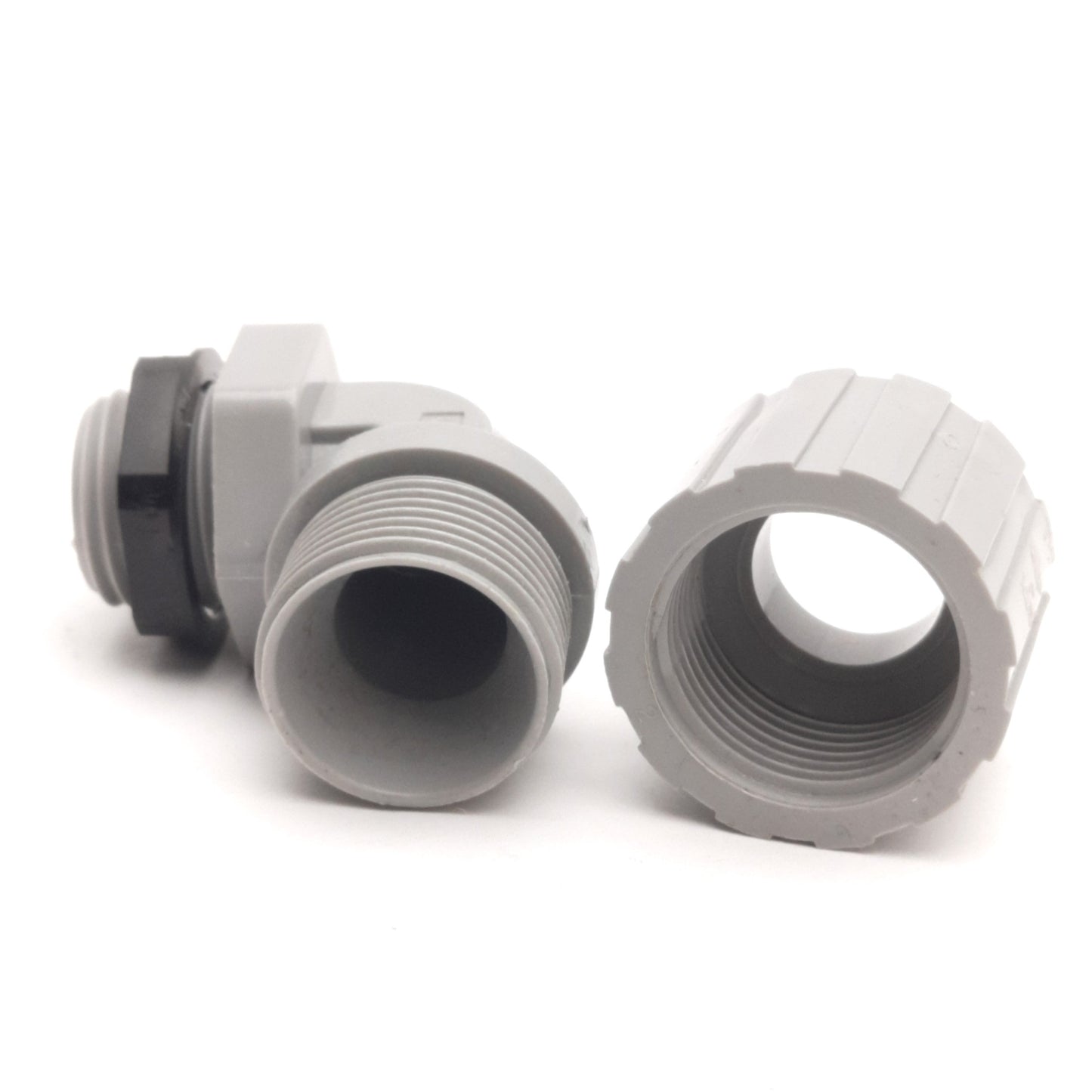 Used Lot of 3 Hubbell NHC1023CR Elbow Cable Gland, 1/2" MNPT, *No Cable Gland*