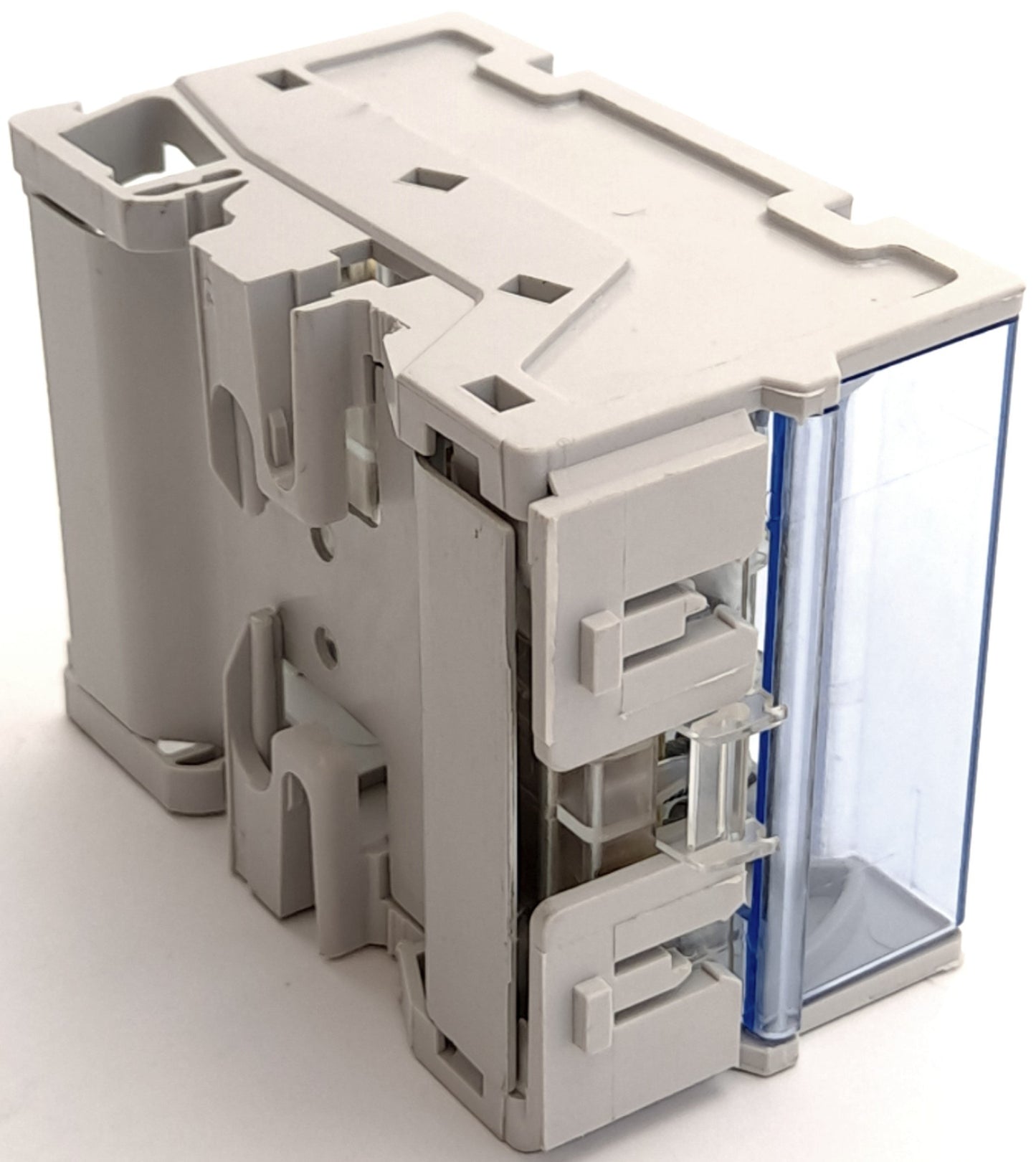 Used Legrand 048 84 Modular Distribution Block 4-Pole, 100A, 4 Bars, Rail/Screw Mount