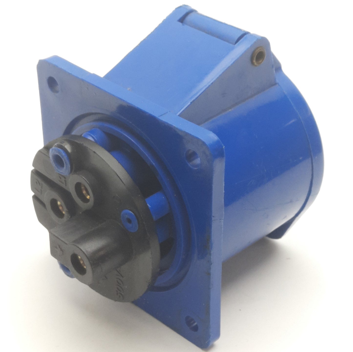 Used PC Electric 324 AC Supply 3-Phase Socket, 4-Pole, 32A, 250VAC, IP44 Protection