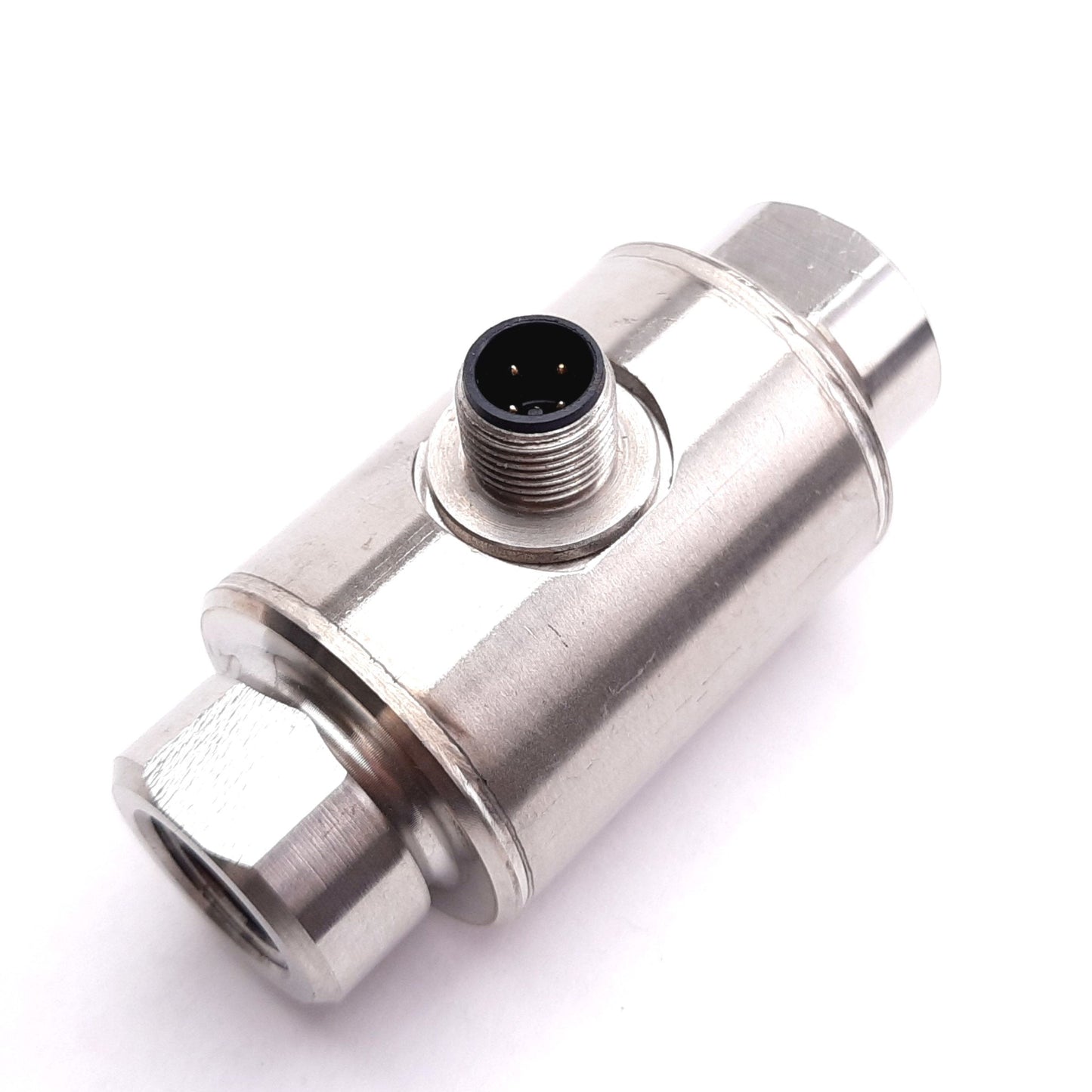 Used Turck FCI-D09A4-NA-H1141/M16 Flow Monitoring Sensor, Inline, 3-1800ml, M16x1.5