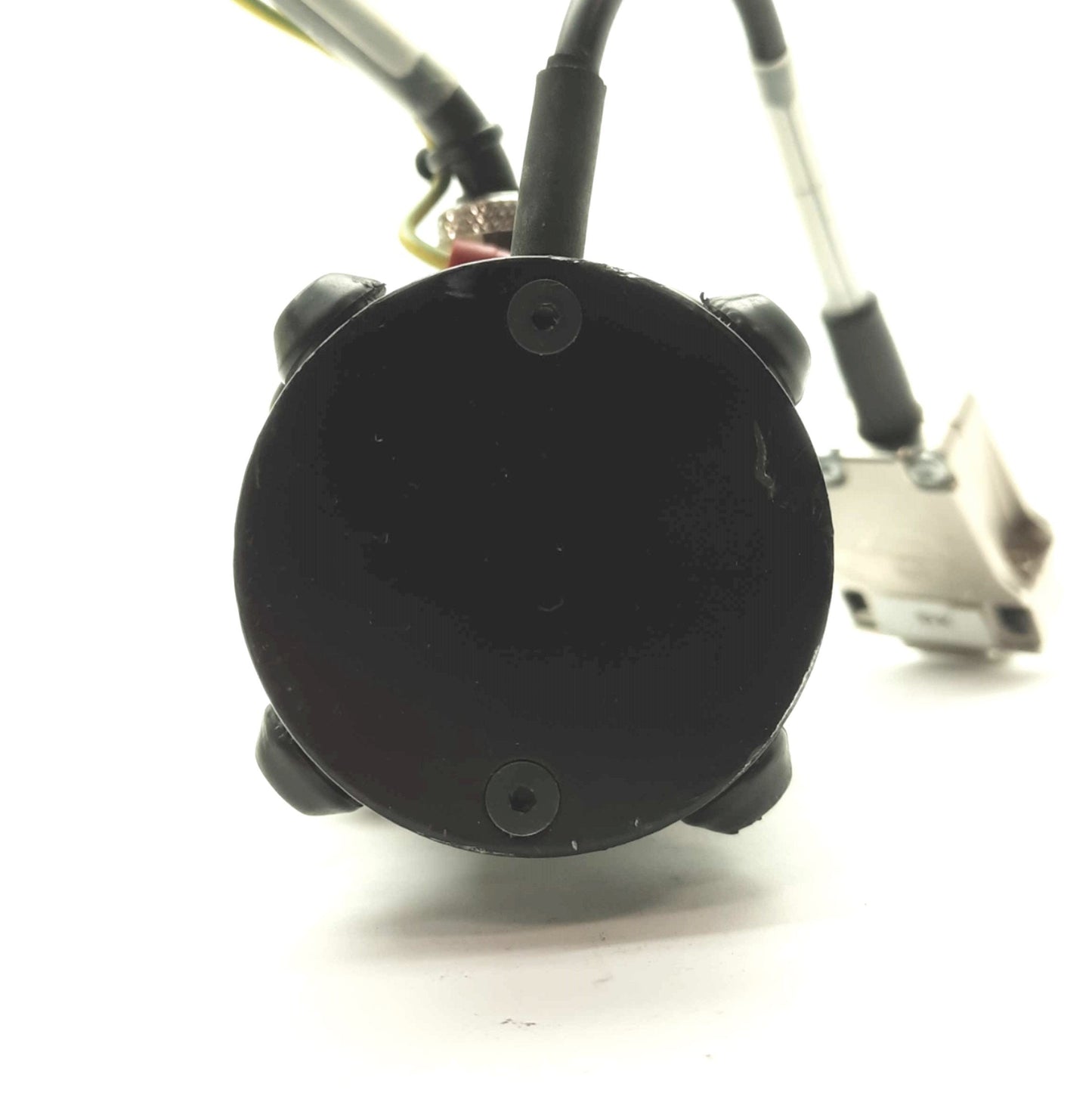 Used Parker RS230C1R1141 PARVEX DC Motor, .32Nm, 3000RPM, 1/4" Shaft, 24V 5.8A w/Tach