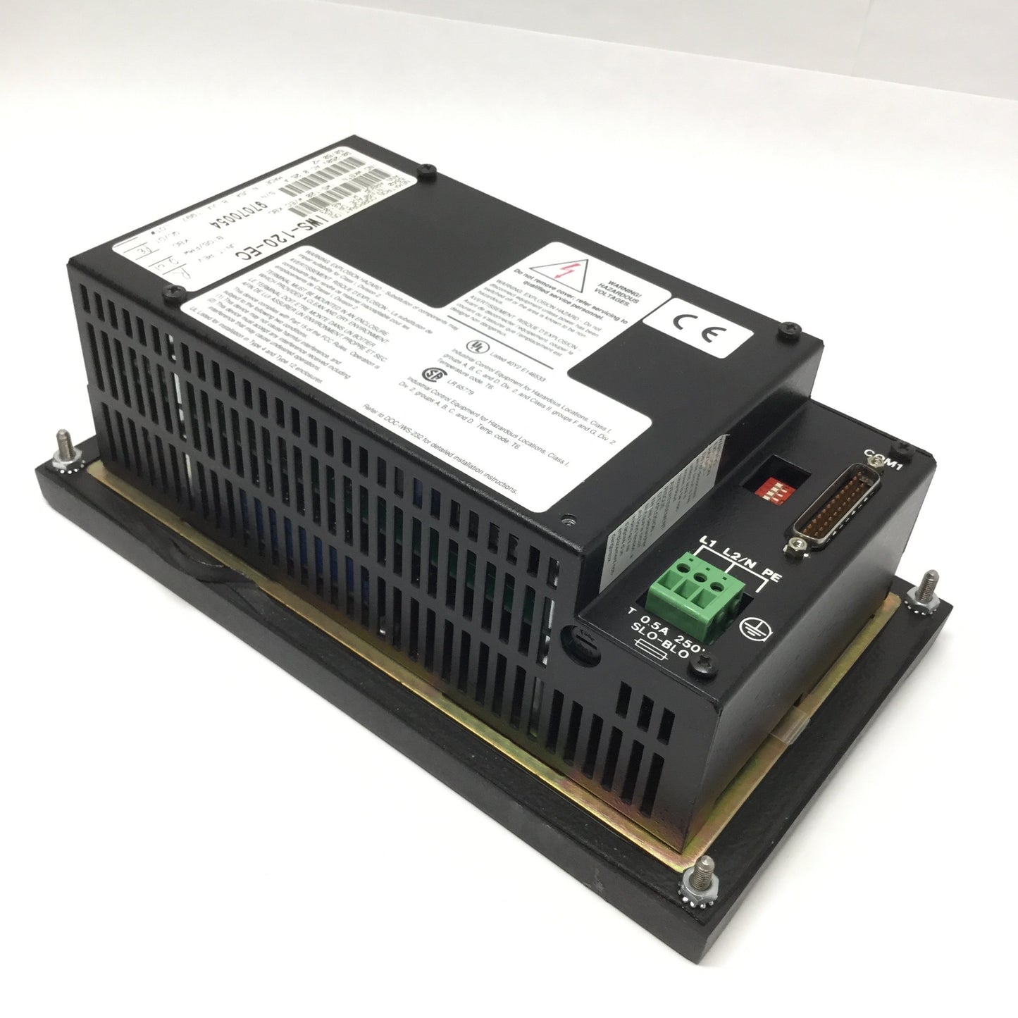 Used Nematron IWS-120-EC Operator Interface Panel Workstation Terminal 90-250VAC