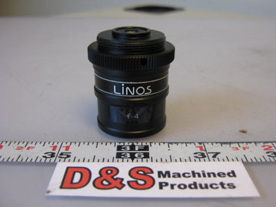 Used Linos 260.0014.001.020 Macro CCD 0.14X f4 C Mount