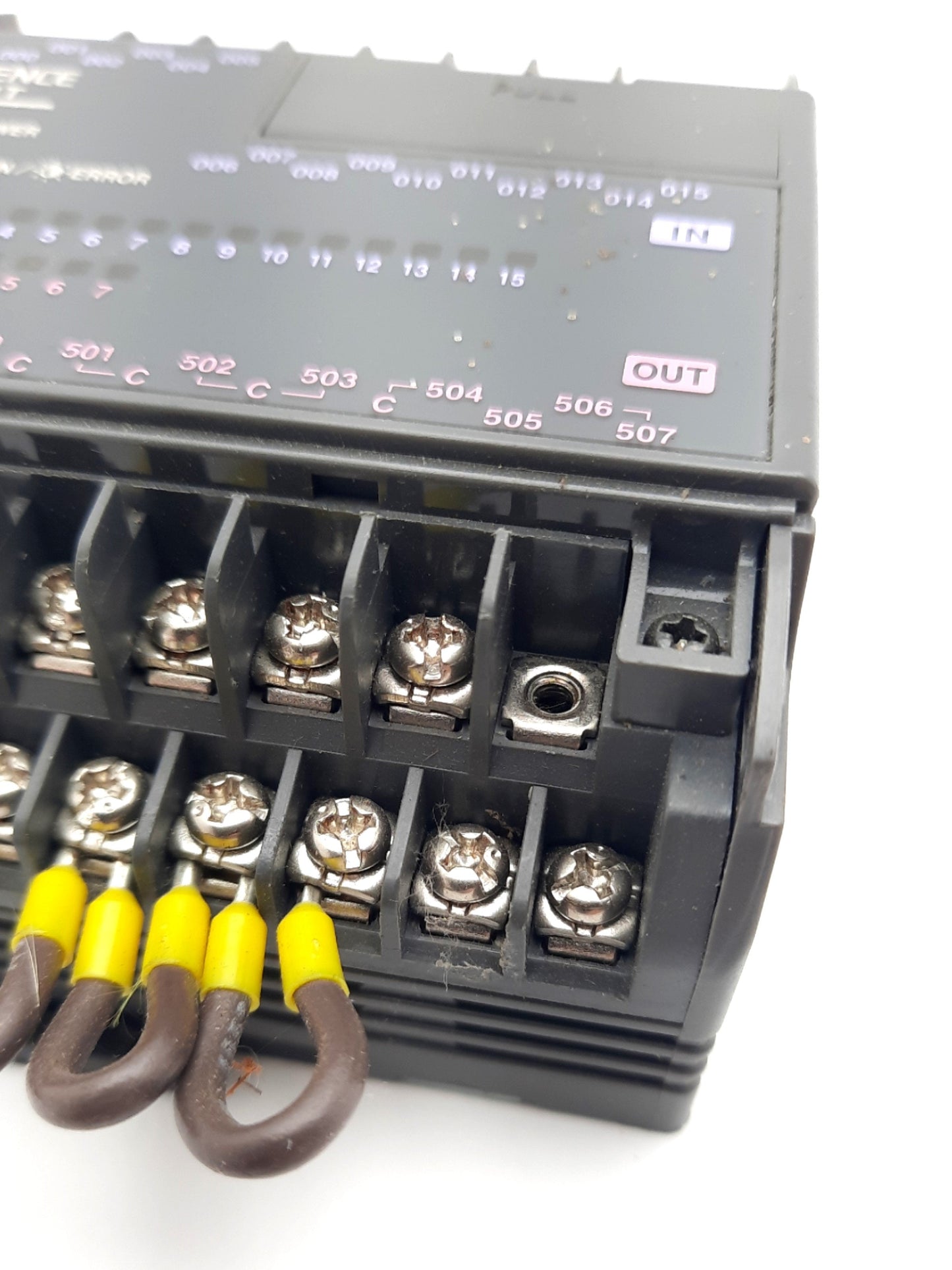 Used Keyence KV-24T Programable Logic Controller 24VDC 16 Inputs 8 Outputs