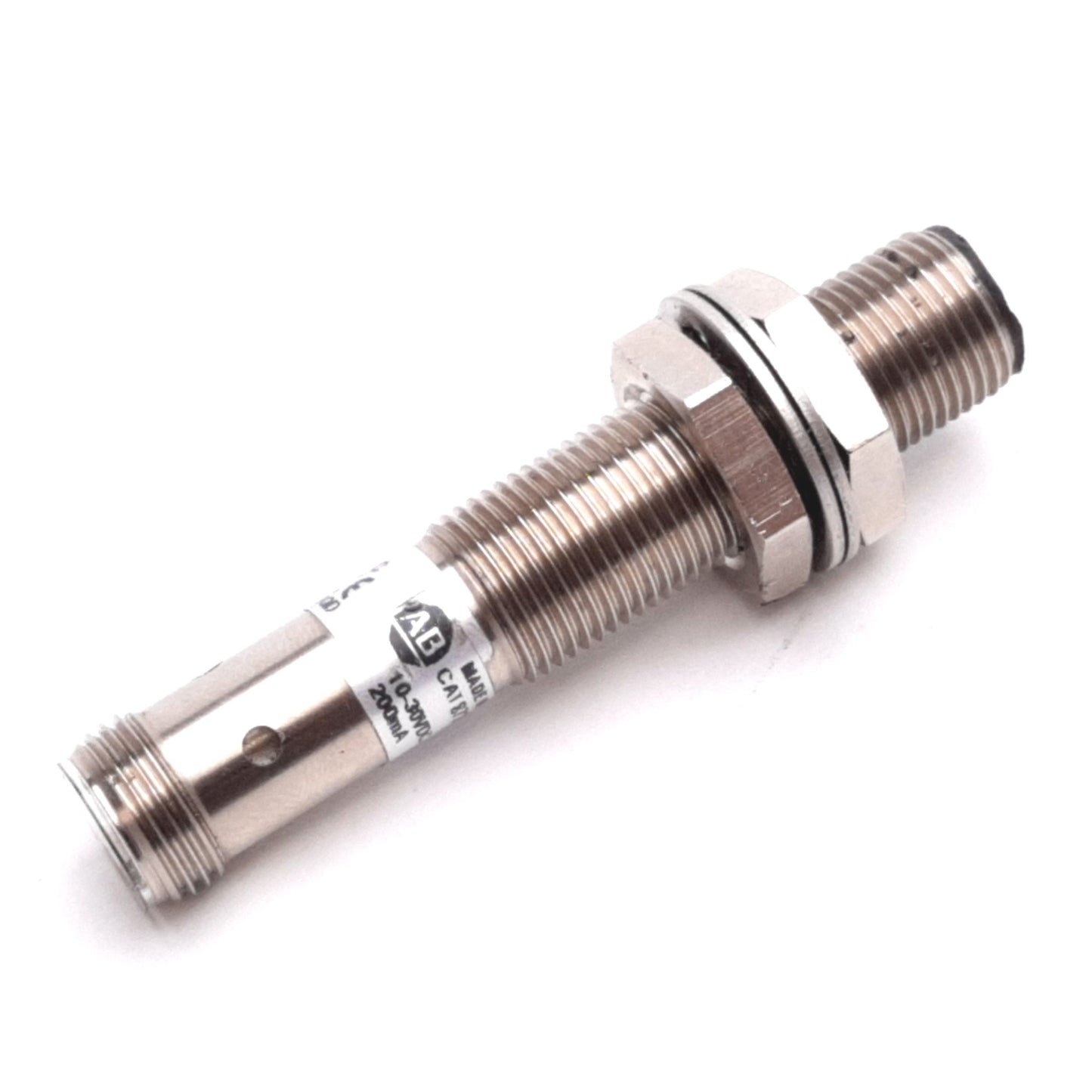 Used Allen Bradley 872C-D3NP12-D4 Inductive Proximity Sensor, 3mm, 10-30VDC, M12