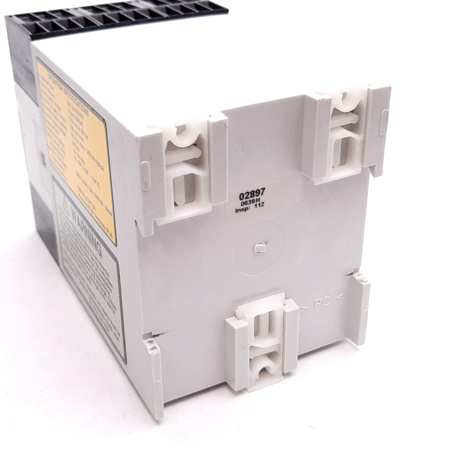 Used Banner AT-GM-11KM Dou-Touch Two-Hand Control Module, 115VAC/24VDC, N/C Aux