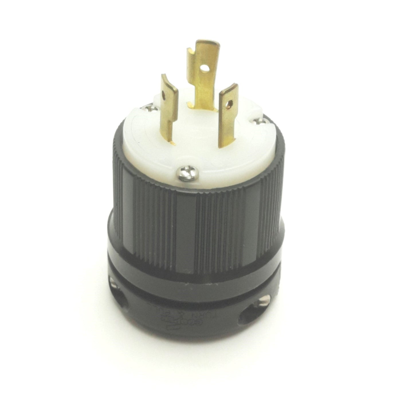 Used Cooper CWL720C Twist-Lock Plug, 2-Pole, 3-Wire Ground, 20A, 277VAC, NEMA L7-20
