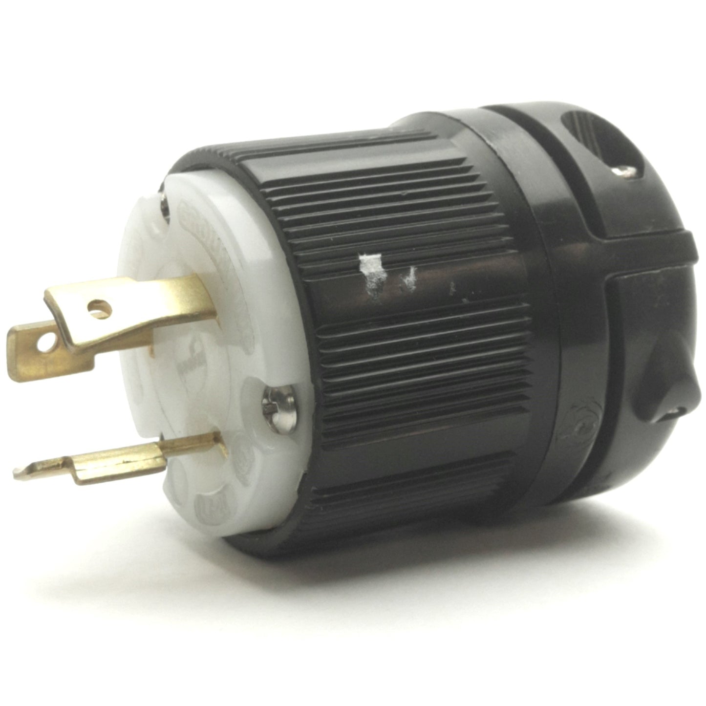 Used Cooper CWL720C Twist-Lock Plug, 2-Pole, 3-Wire Ground, 20A, 277VAC, NEMA L7-20