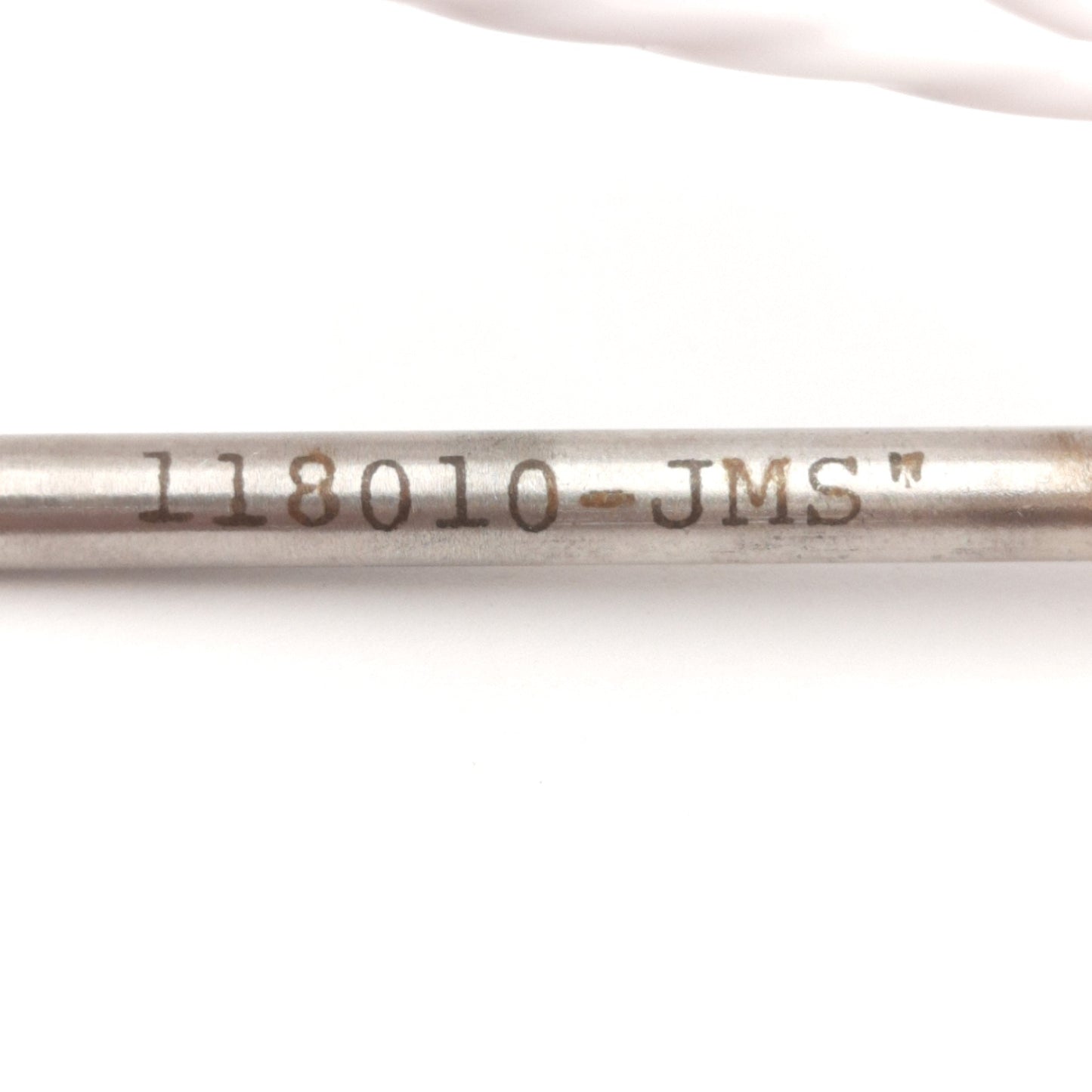 Used JMS Southeast Inc 118010-JMS" RTD 3/16" x 2" Sheath, 1/4" NPT, 4Ft Lead, 3-Wire