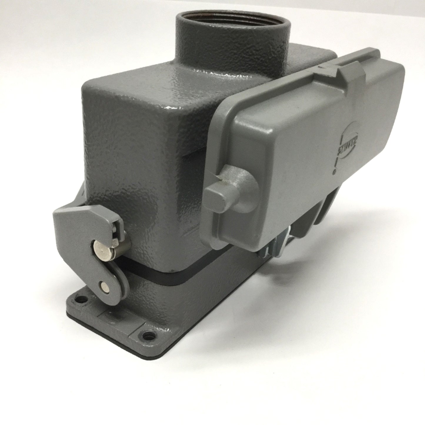 Used Harting HAN 10HvE Bulkhead Hood Housing Connector 10-Pin Male & Female, 830V 16A