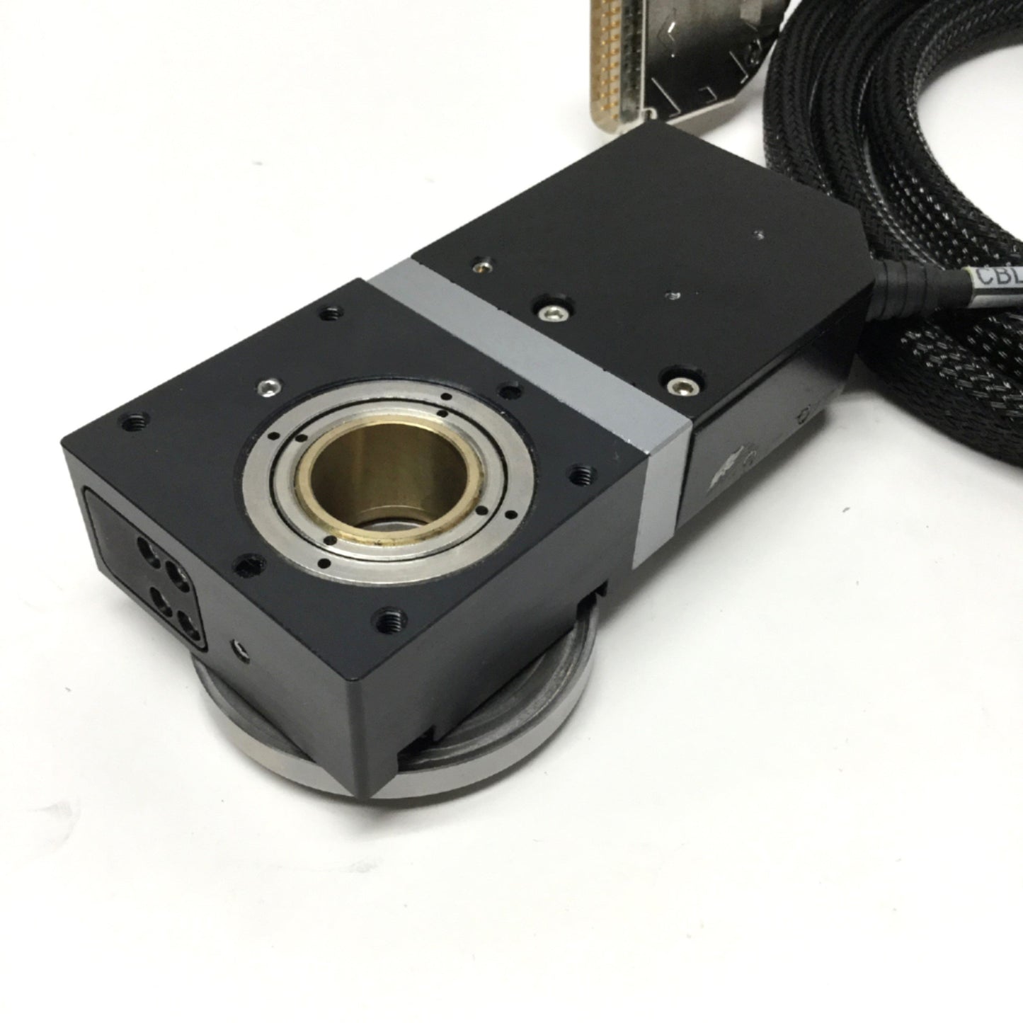 Used Aerotech MPS50GR Miniature Rotary Positioner Stage Ø20mm Aperture w/Controller