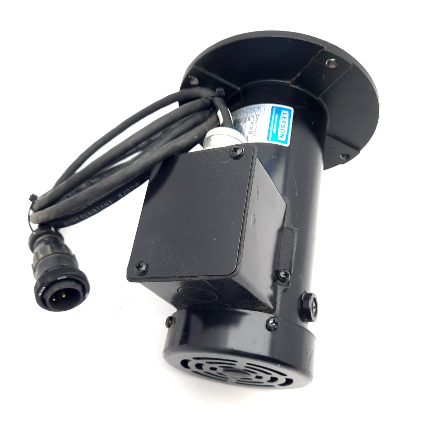 Used Leeson CM34D17FC4E Direct Current DC Moter Sub Fractional 180VDC 1750rpm 1/4Hp