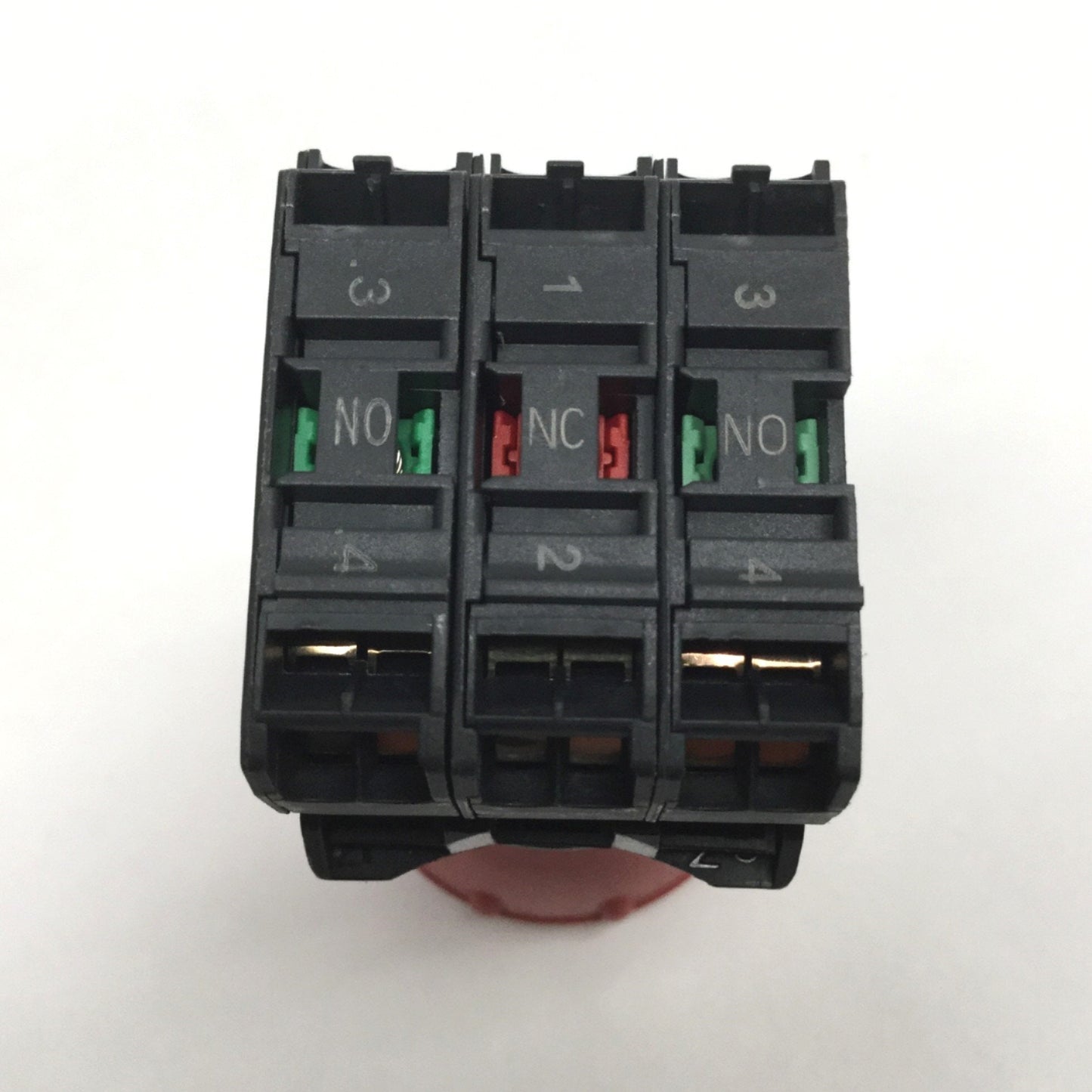 Used Allen Bradley 800FP-MT44 Emergency E-Stop Pushbutton Twist-Release 2NO-1NC