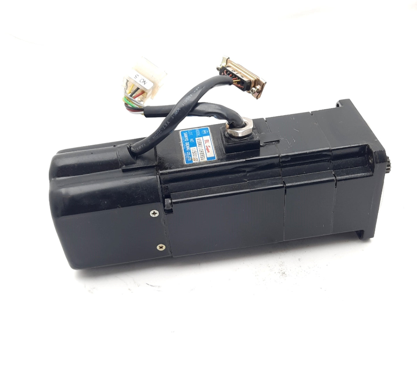 Used SANYO DENKI 65BM010HBRSA BL Super AC Servomotor 24VAC 200VAC for A50F
