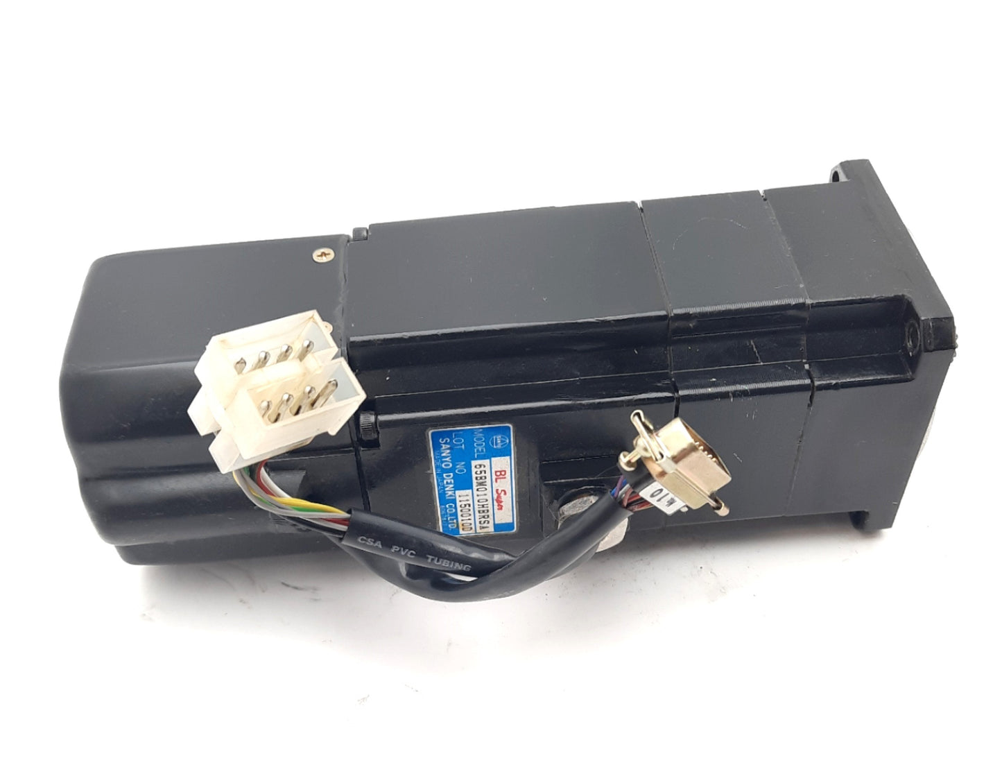 Used SANYO DENKI 65BM010HBRSA BL Super AC Servomotor 24VAC 200VAC for A50F