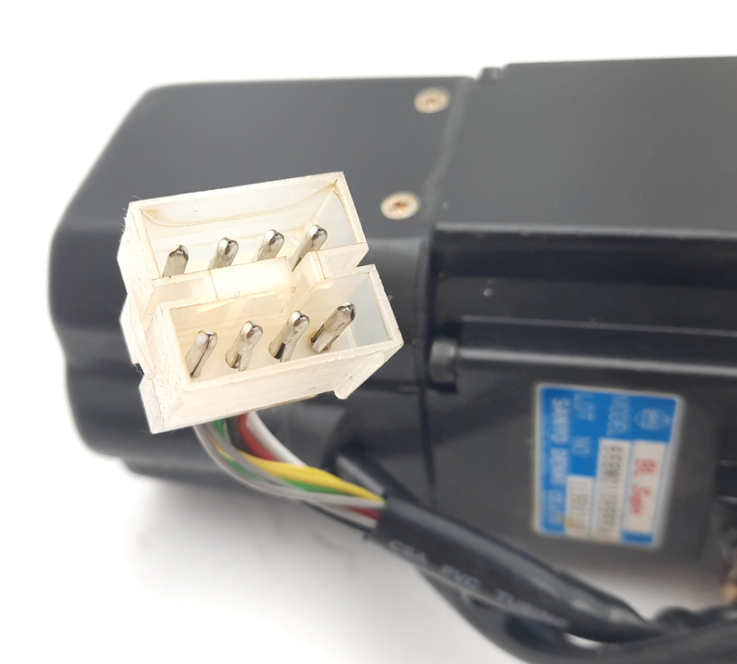 Used SANYO DENKI 65BM010HBRSA BL Super AC Servomotor 24VAC 200VAC for A50F