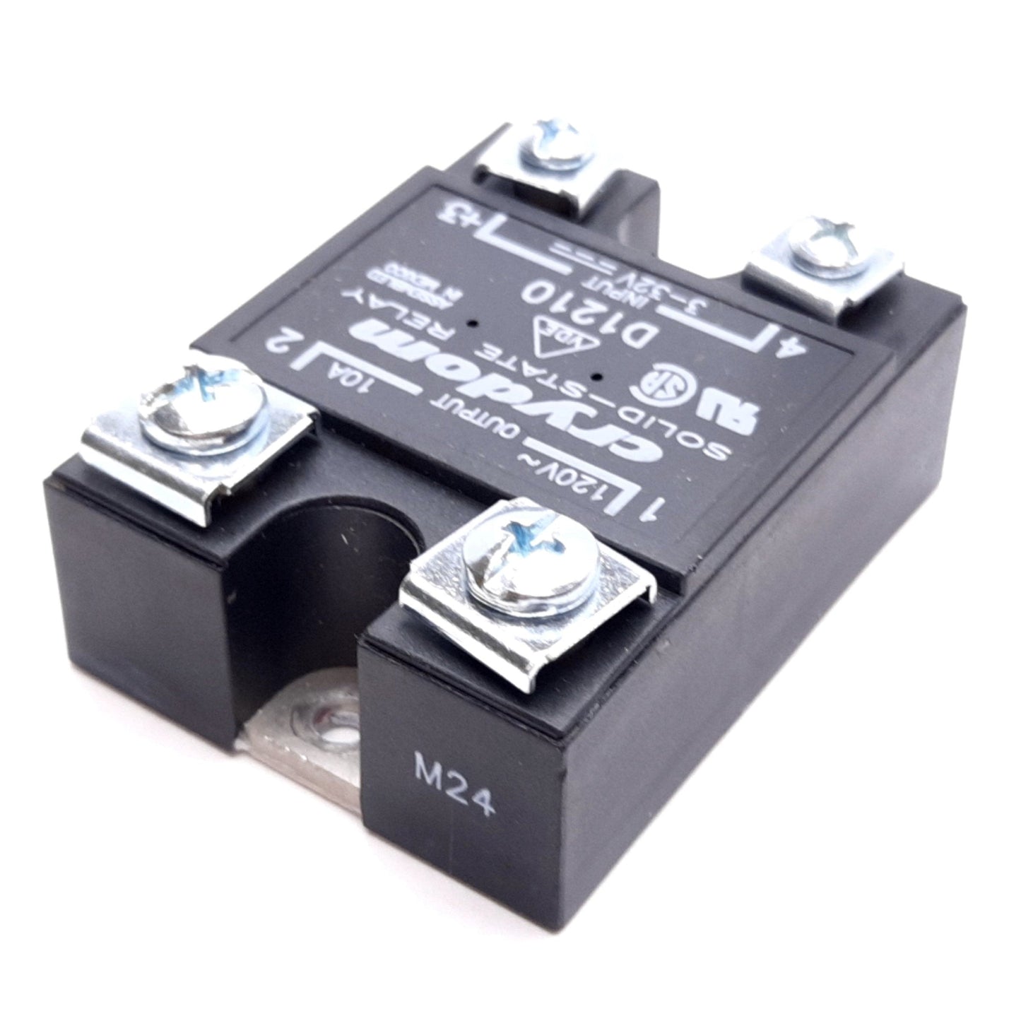 Used Crydom D1210 Solid State Relay, Control: 3-32VDC, Circuit: 120VAC 10A