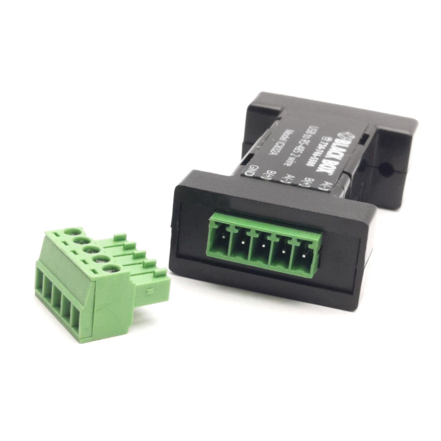 Used Black Box IC832A Mini-Converter (USB to Serial) USB-B to RS-485 2-Wire