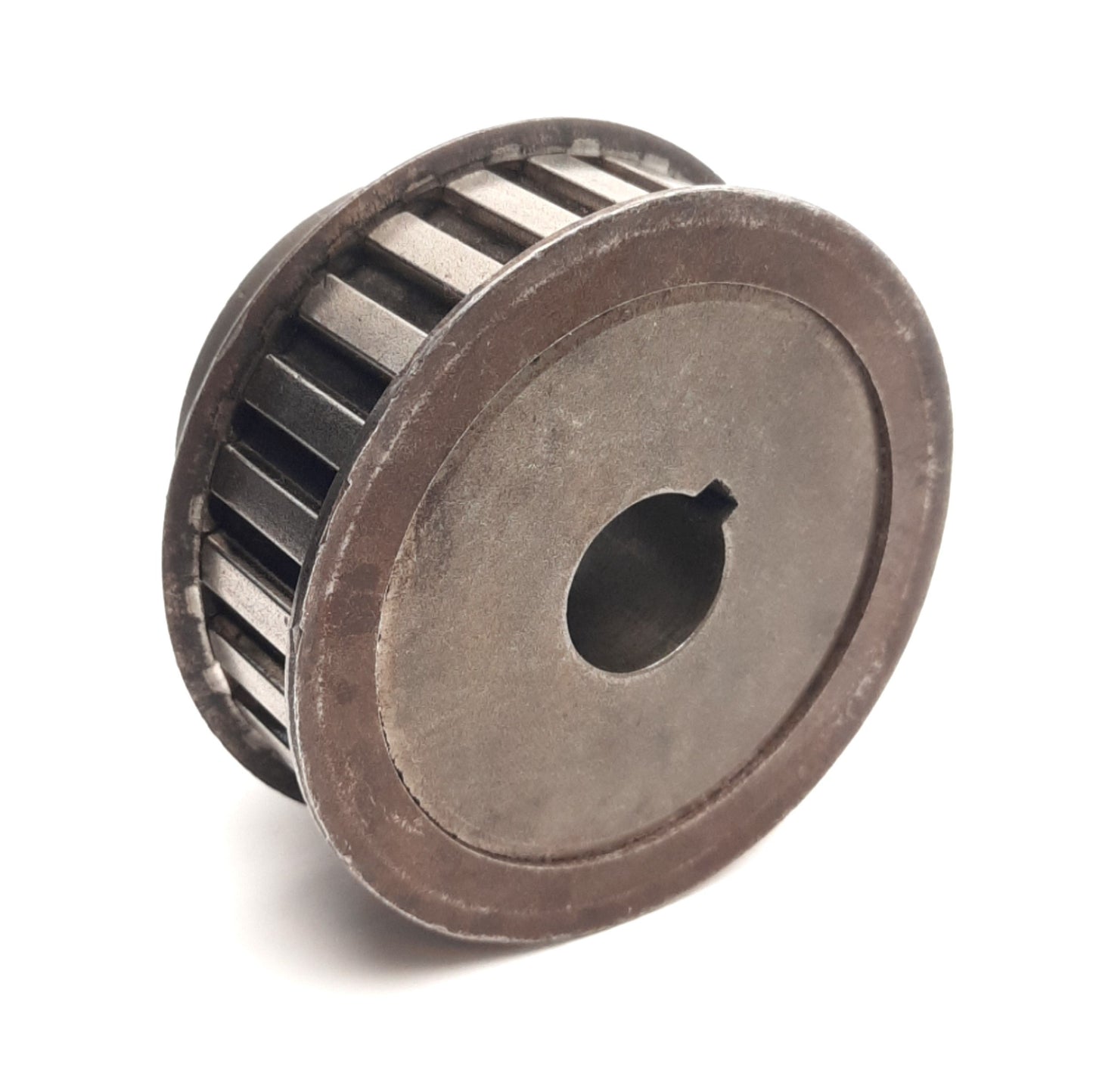 Used Martin 24075L Timing Pulley For 3/4" Belts, 24-Teeth, 3/8" Pitch, 3/4" Bore
